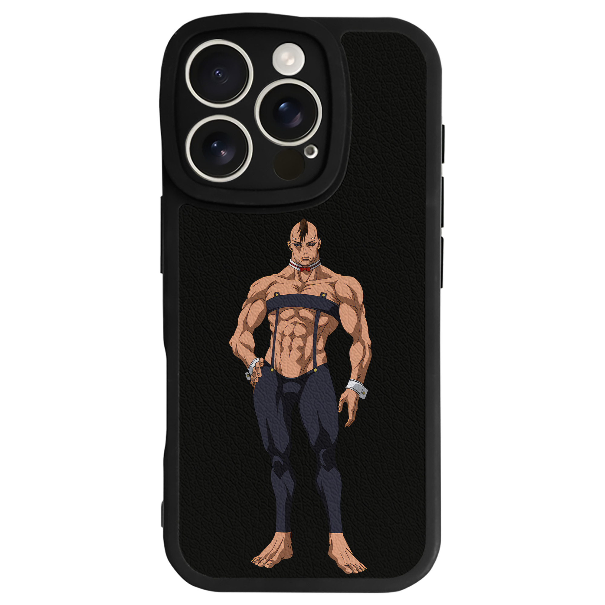 （画像用） 呪術廻戦 Jujutsu Kaisen 【iPhone 16シリーズ対応】シリコンスマホケース（レザー調） 材質：シリコン